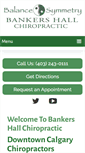 Mobile Screenshot of bankershallchiropractic.com